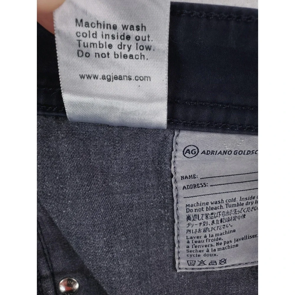 AG Adriano Goldschmied Mens Jeans 32x30* The Protege Straight Leg Dark Navy Pant